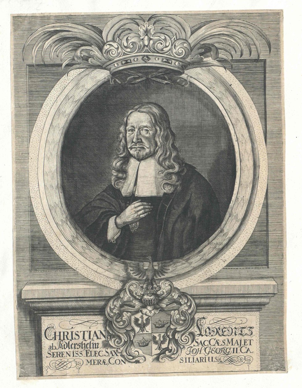 Christian Lorenz Adlershelm (impression) - Artist Unknown