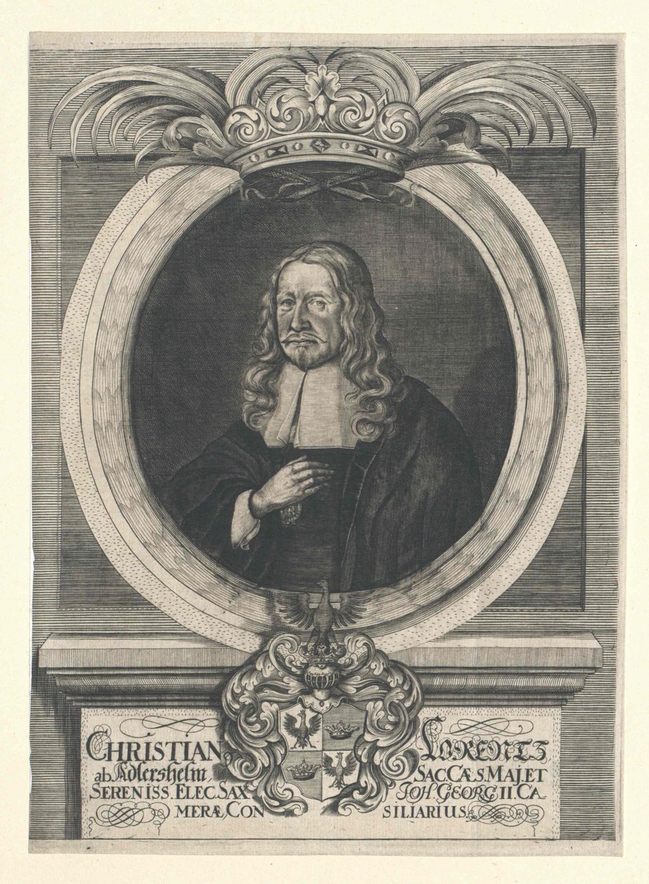 Christian Lorenz Adlershelm (impression) - Artist Unknown