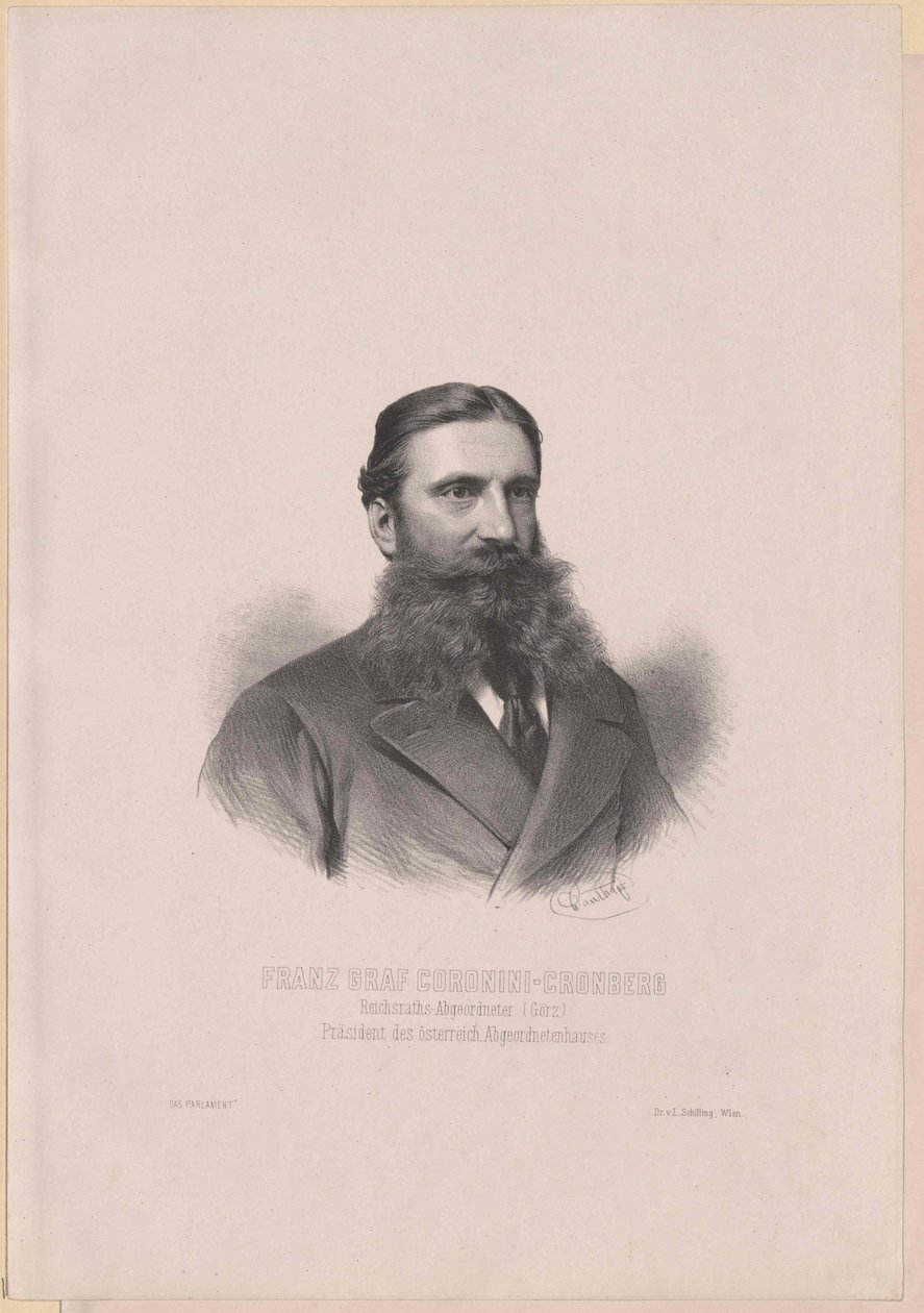 Coronini-Cronberg, Franz Graf - Artist Unknown