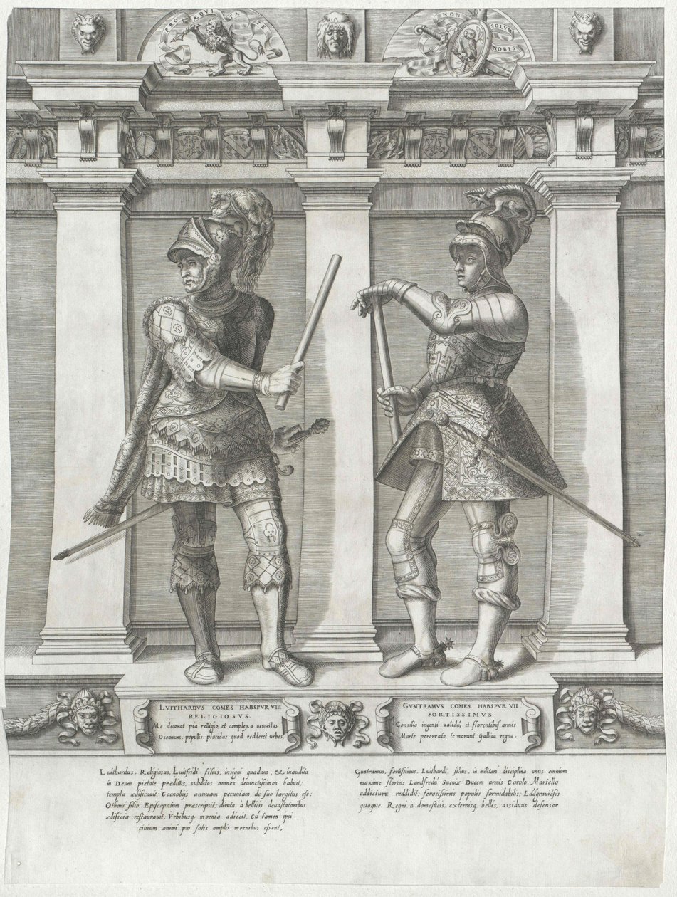 Comte de Habsbourg Guntram le Fort - Artist Unknown
