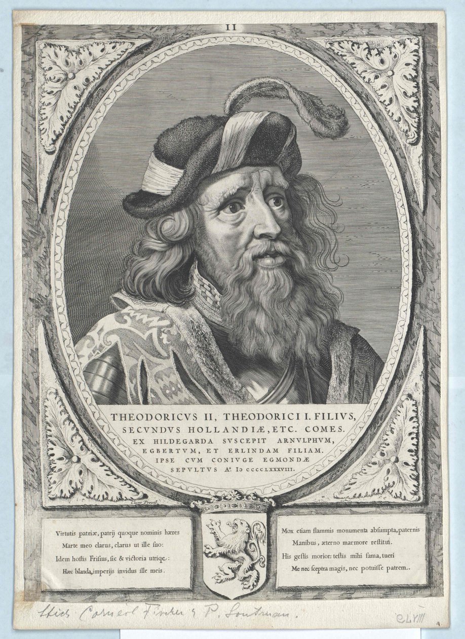 Comte de Hollande Dietrich II - Artist Unknown