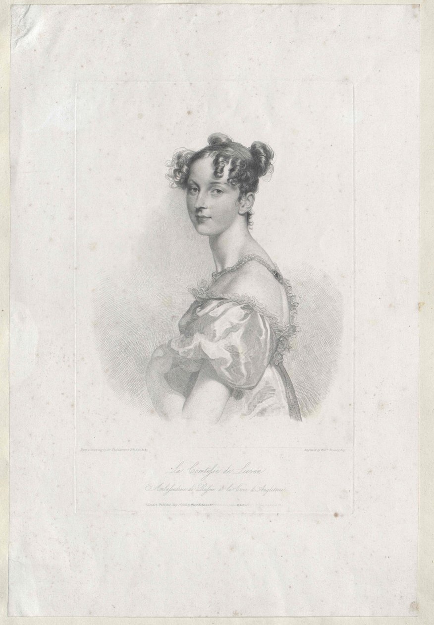 Dorothea von Benckendorff - Artist Unknown