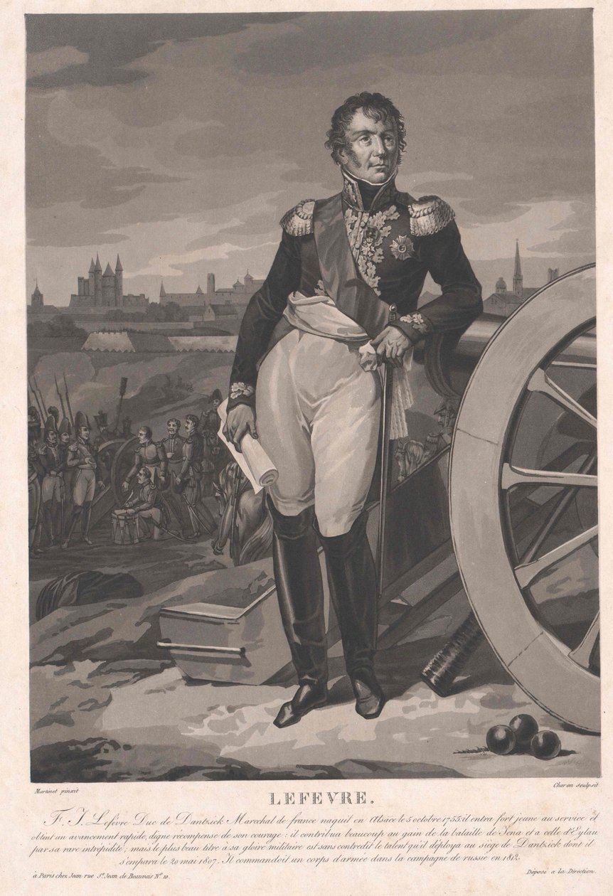 Duc de Gdansk Lefebvre - Artist Unknown
