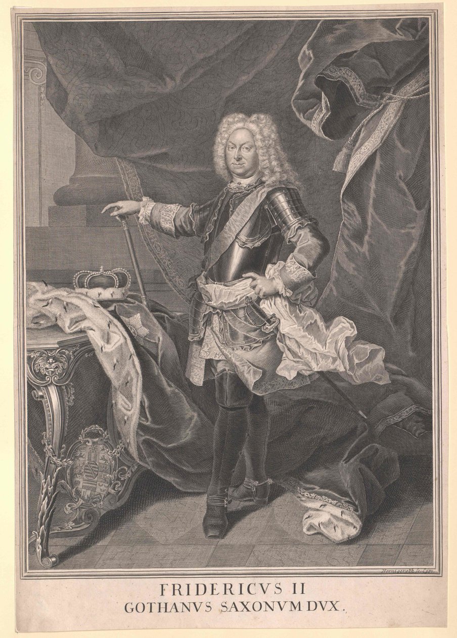 Duc de Saxe-Gotha Frédéric II - Artist Unknown