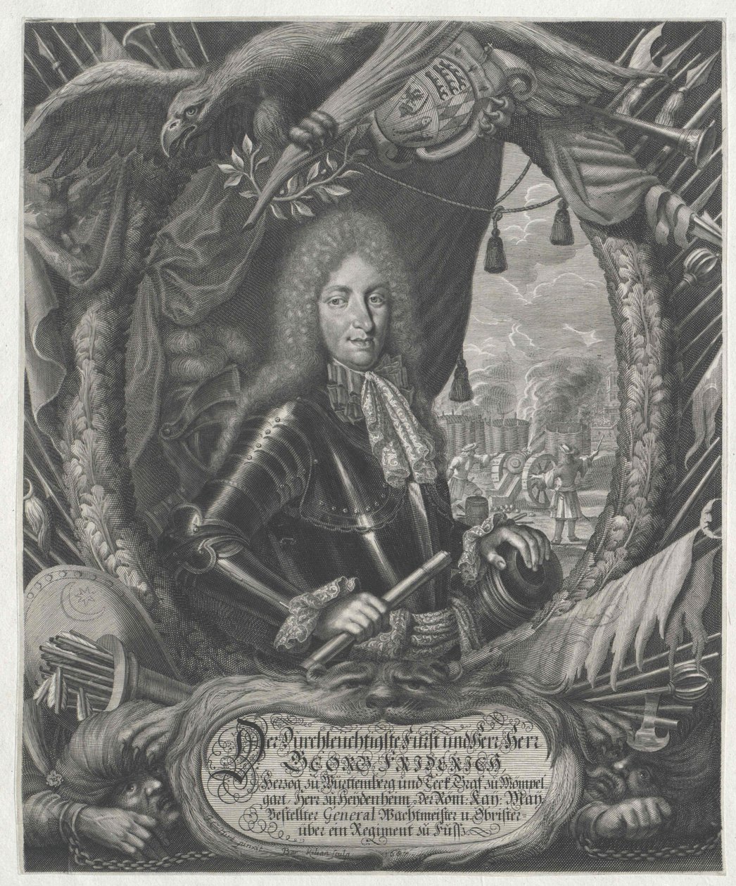 Duc de Wuerttemberg Georg Frederick - Artist Unknown