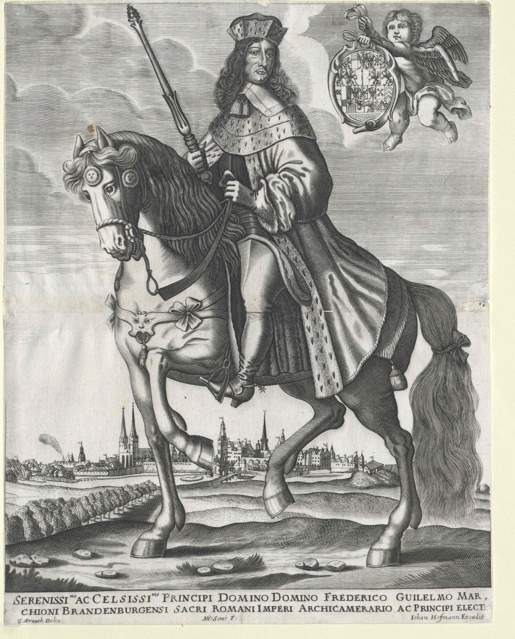 Électeur de Brandebourg (1620-1688) Frédéric Guillaume - Artist Unknown