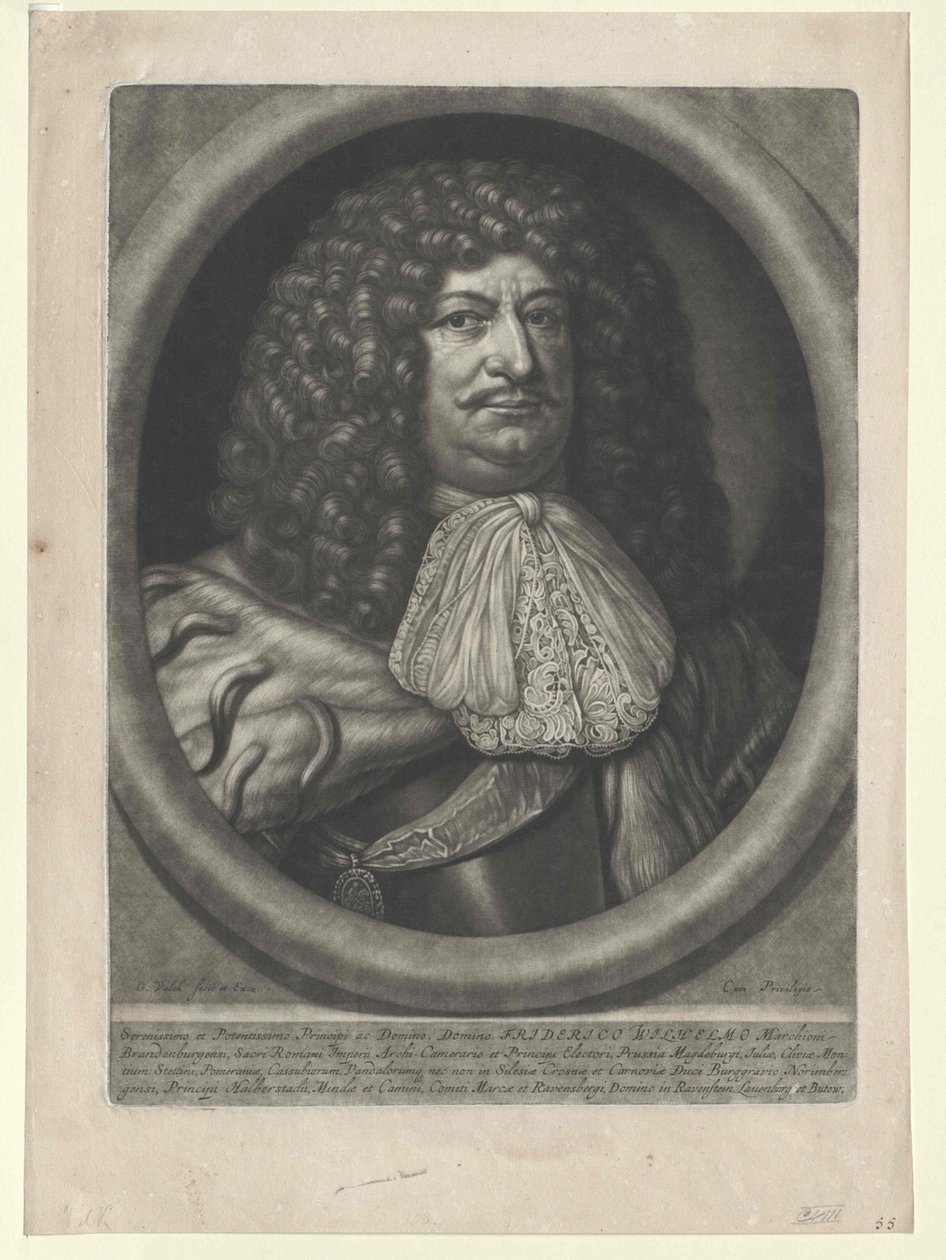 Electeur de Brandebourg Friedrich Wilhelm - Artist Unknown