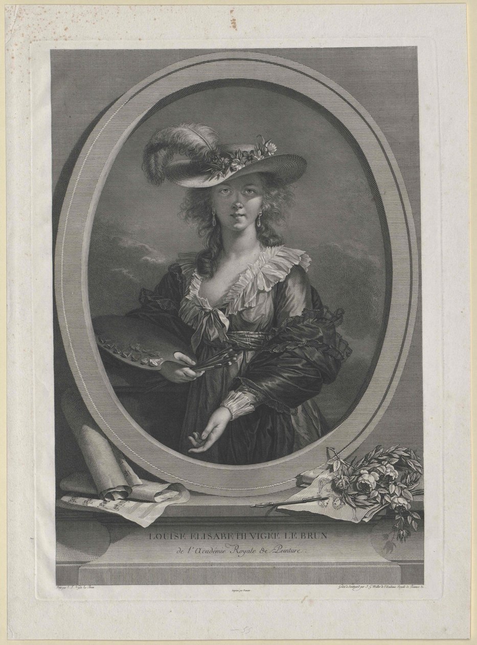 Elisabeth Vigee-Lebrun - Artist Unknown