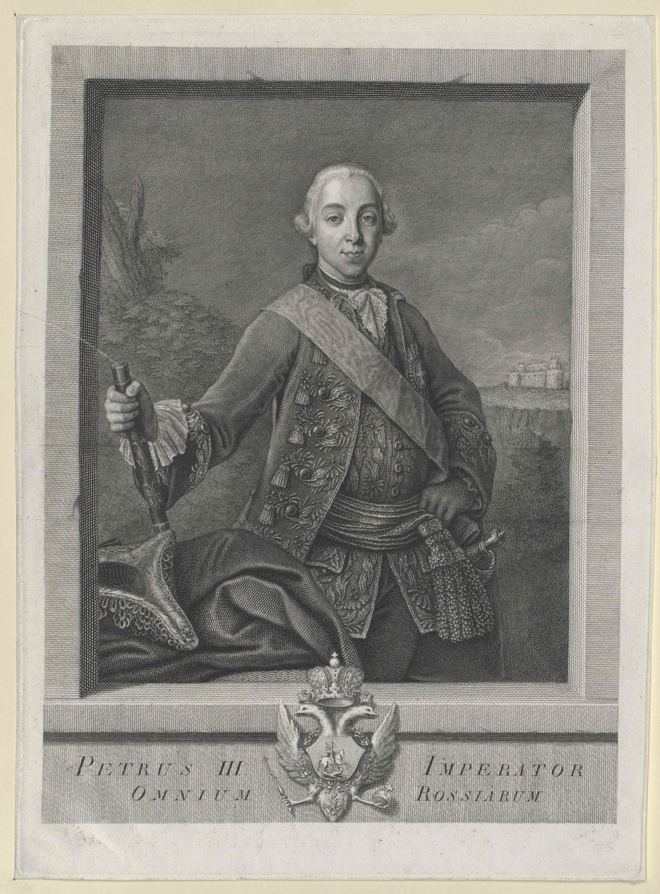 Empereur de Russie Pierre III - Artist Unknown