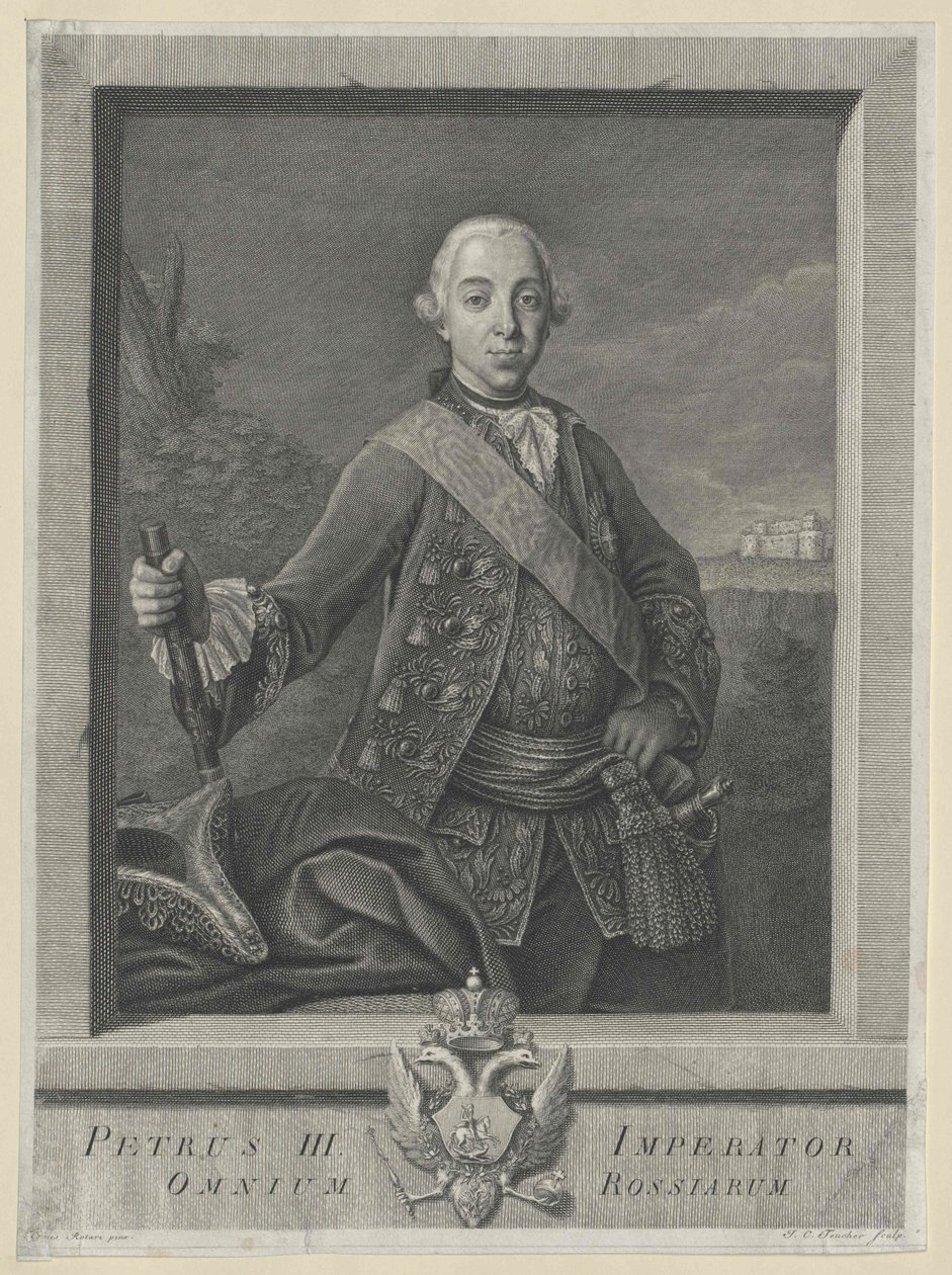 Empereur de Russie Pierre III - Artist Unknown