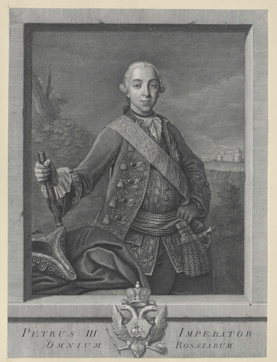 Empereur de Russie Pierre III - Artist Unknown