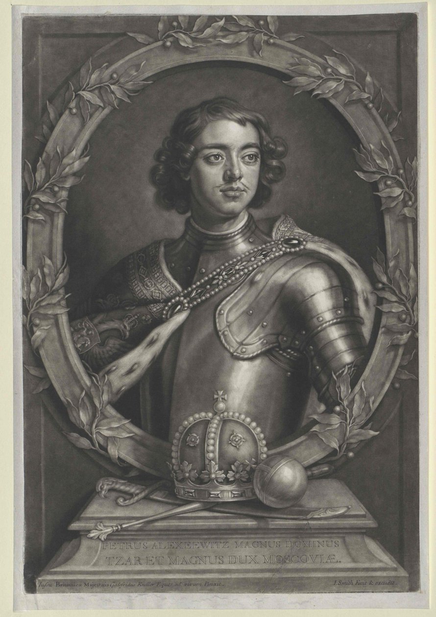 Empereur de Russie Pierre Ier le Grand - Artist Unknown