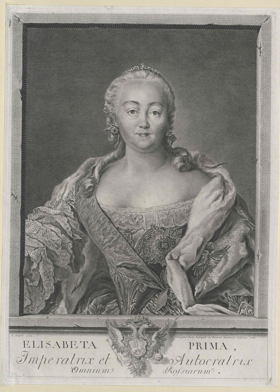 Impératrice de Russie Elisabeth - Artist Unknown