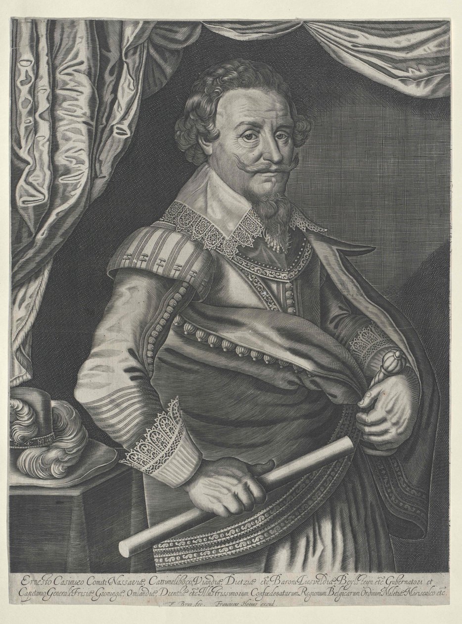 Ernst Casimir Comte de Nassau-Dietz - Artist Unknown