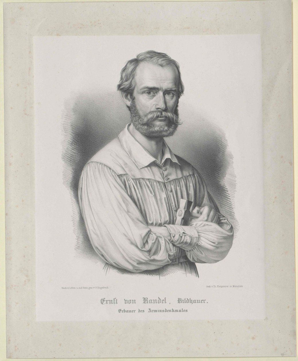 Ernst von Bandel - Artist Unknown