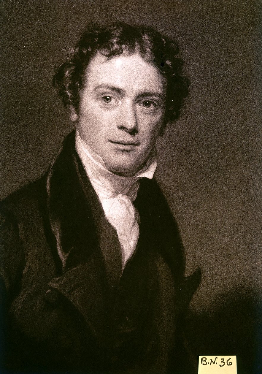 FARADAY Michael, physicien et chimiste anglais . - Artist Unknown