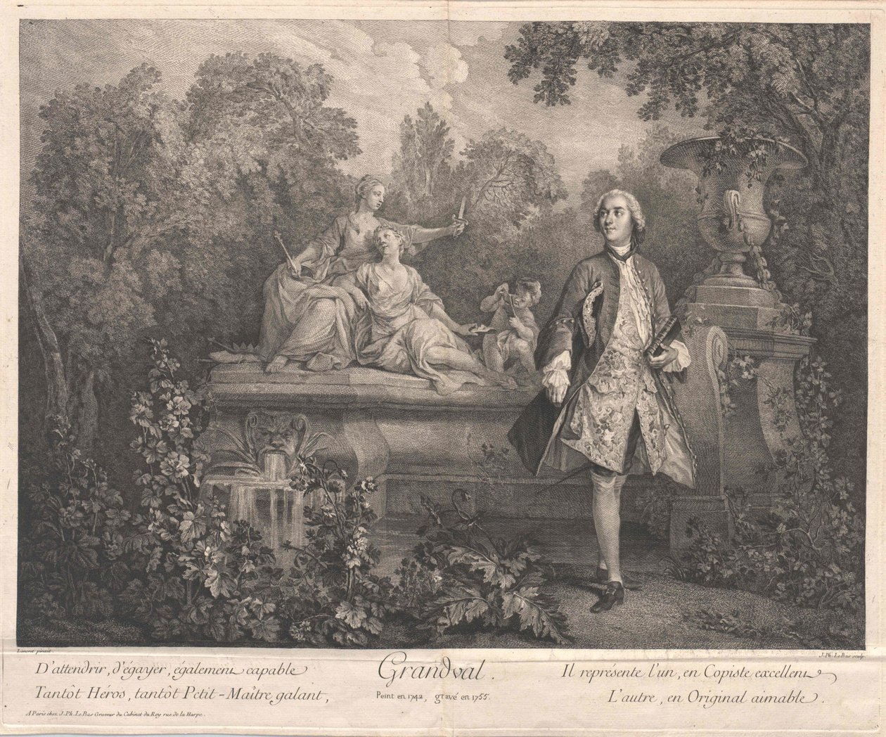 Francois Charles Racot de Grandval - Artist Unknown