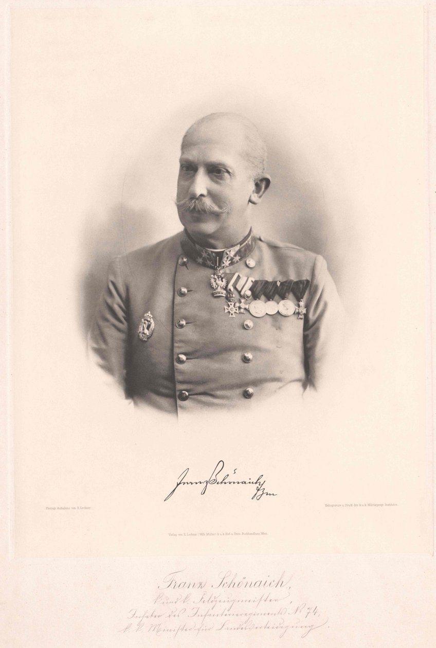Franz Baron Schoenaich - Artist Unknown