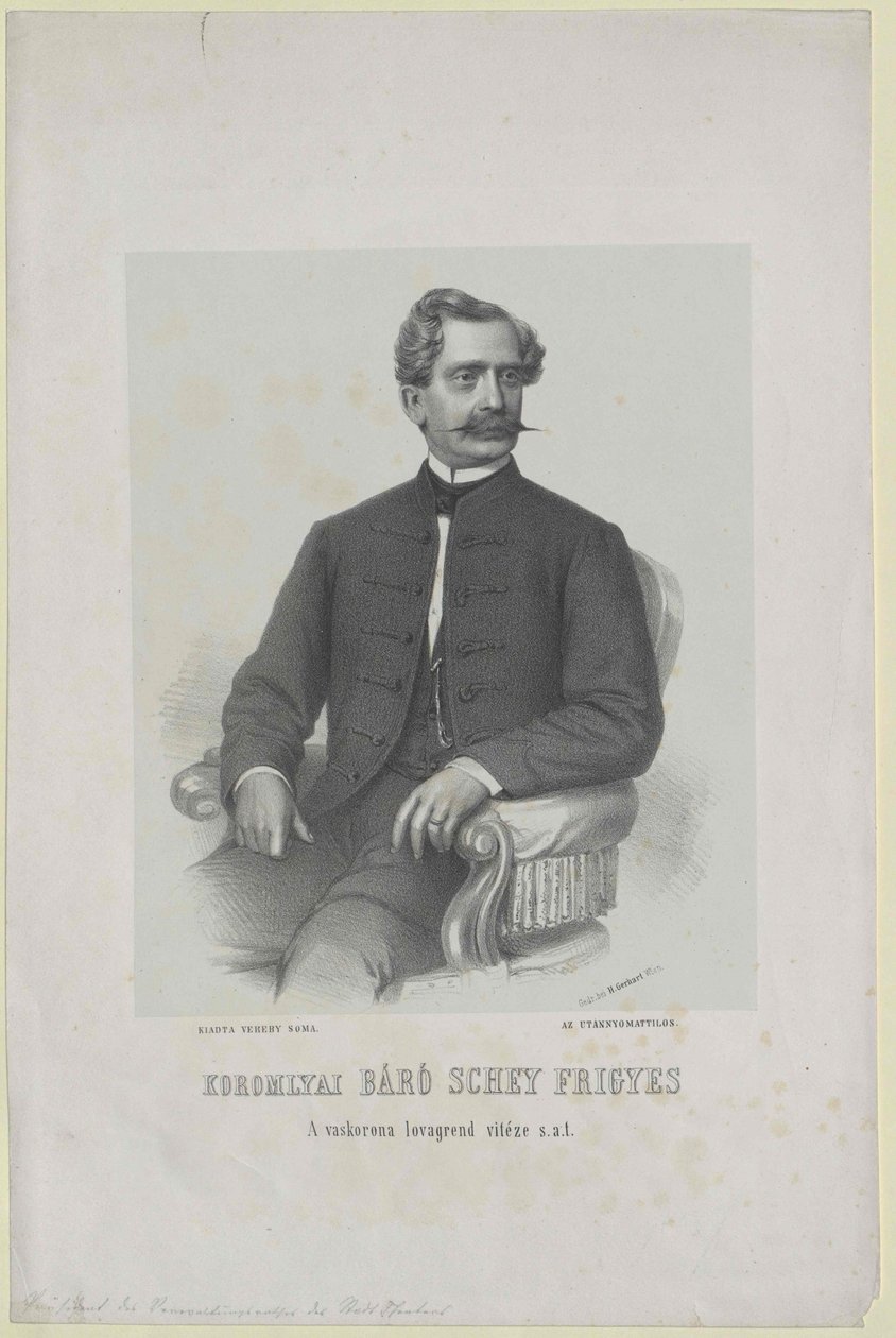 Frederick baron Schey-Koromla - Artist Unknown