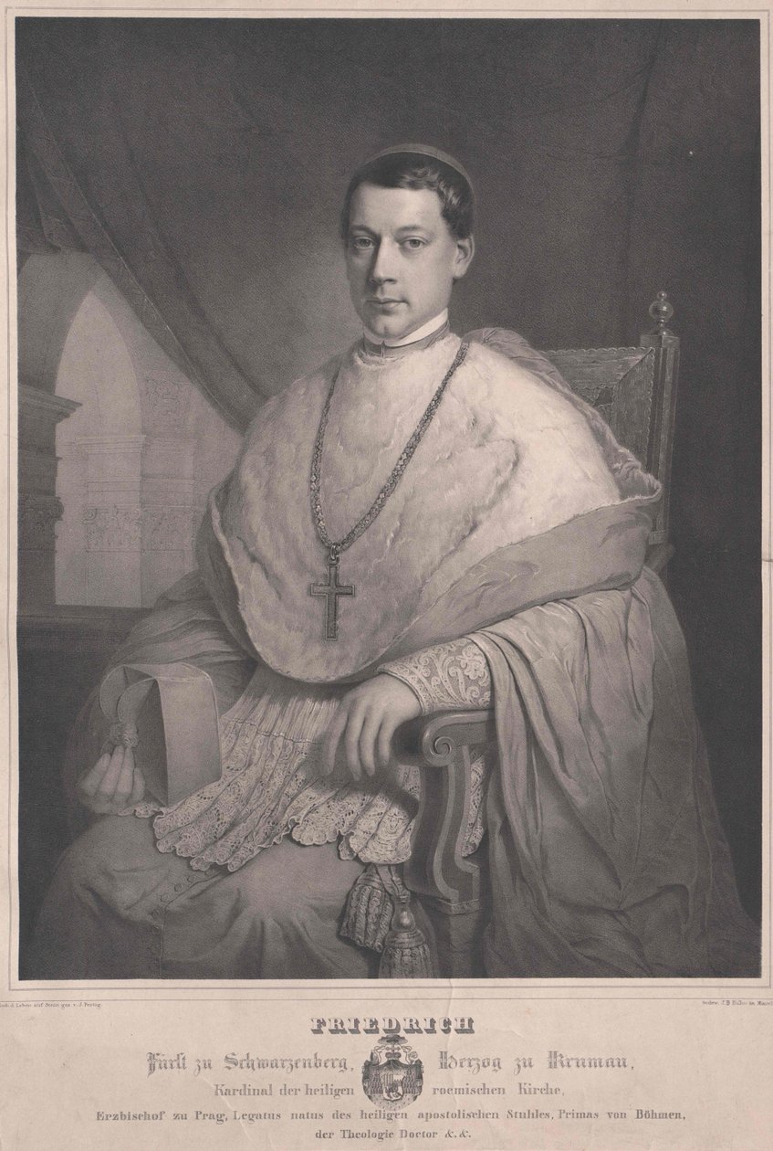 Frederick count Schwarzenberg-Krumau - Artist Unknown