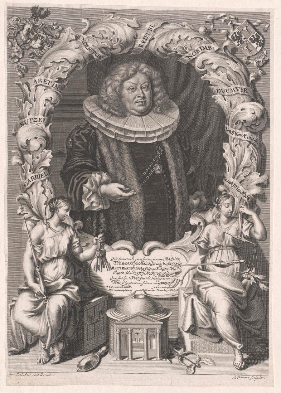 Gabriel Nuetzel von Suendersbuehl - Artist Unknown