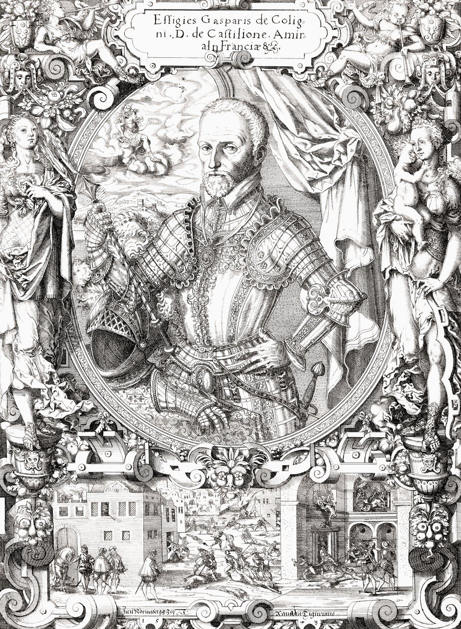 Gaspard de Coligny, Seigneur de ChÃ¢tillon, - Artist Unknown