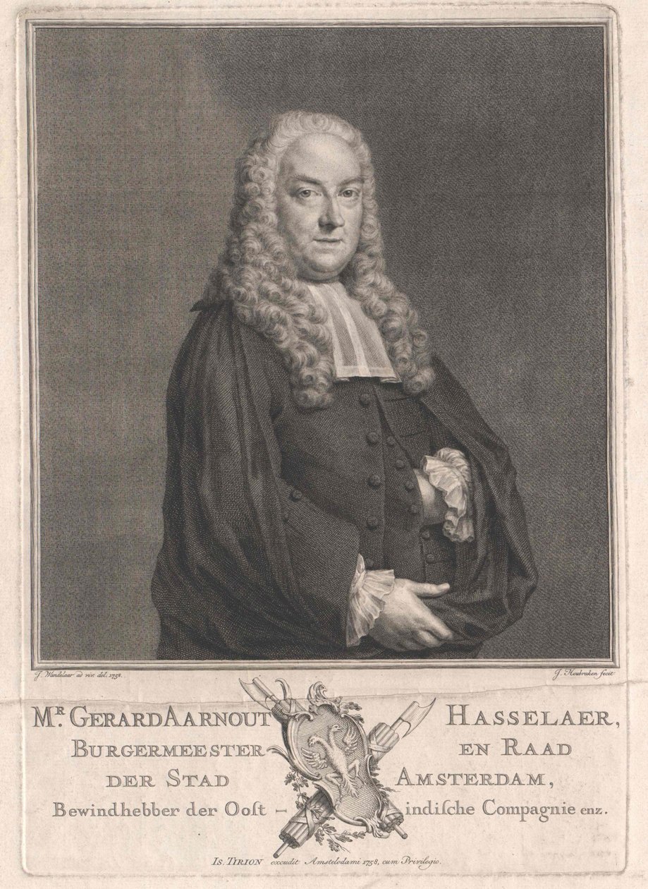 Gerard Aarnout Hasselaer - Artist Unknown