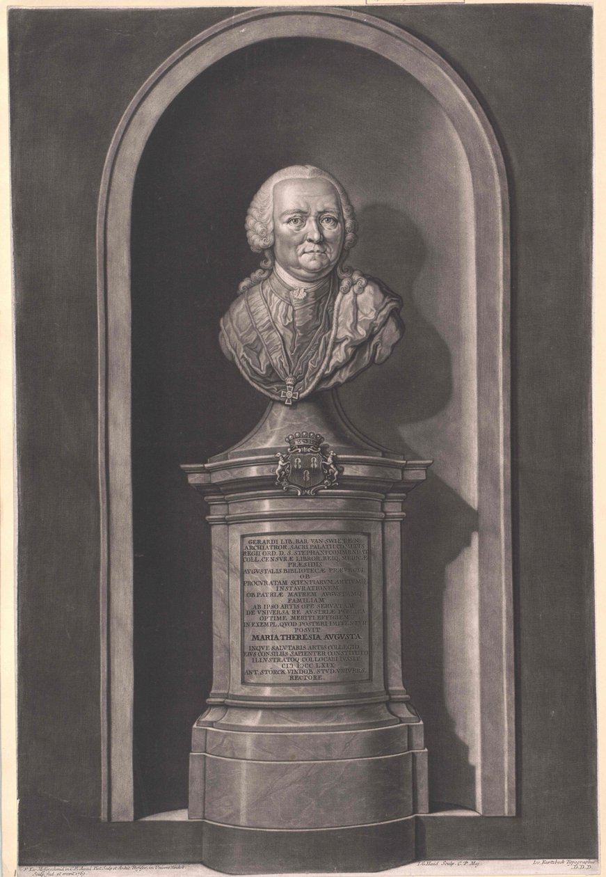 Gerard Baron van Swieten - Artist Unknown