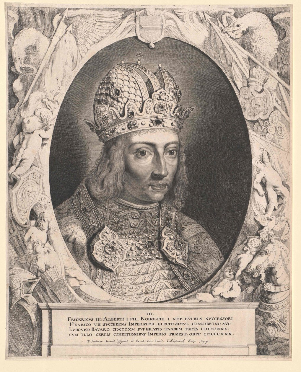 Roi allemand Frédéric III de la beauté - Artist Unknown