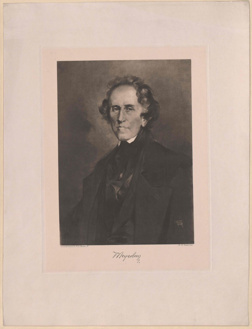 Giacomo Meyerbeer - Artist Unknown