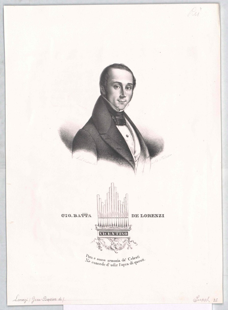 Giovanni Battista de Lorenzi - Artist Unknown