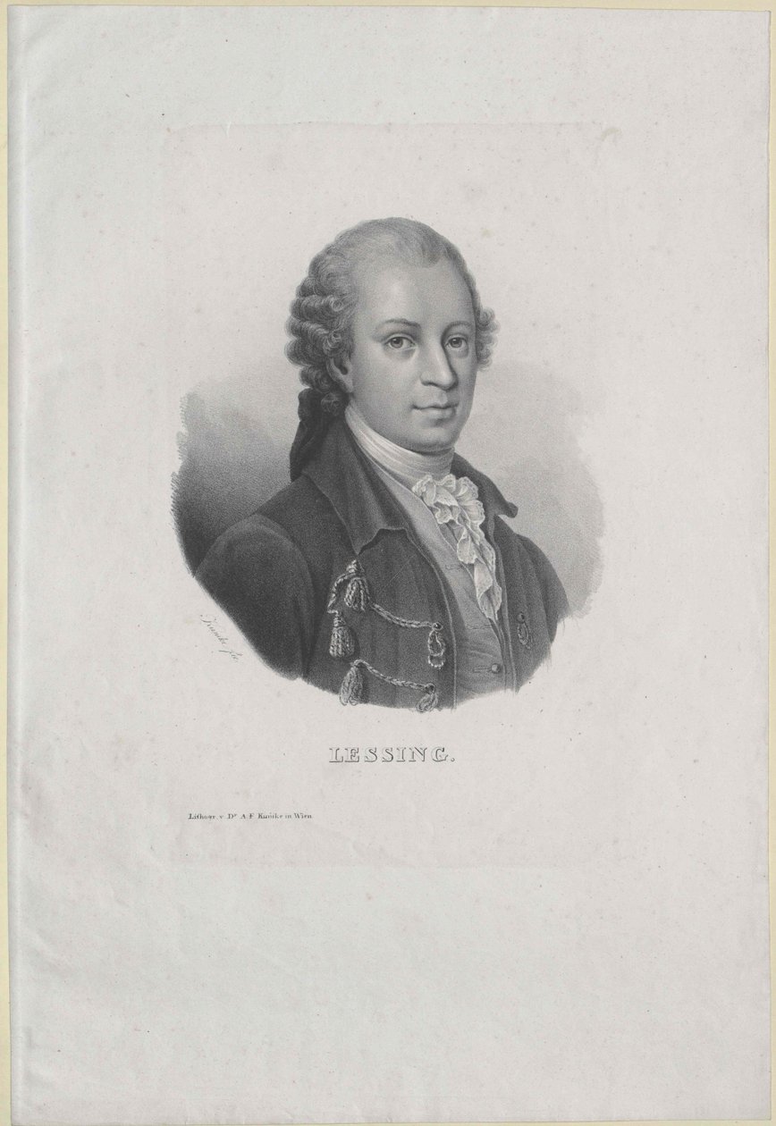 Gotthold Ephraim Lessing - Artist Unknown