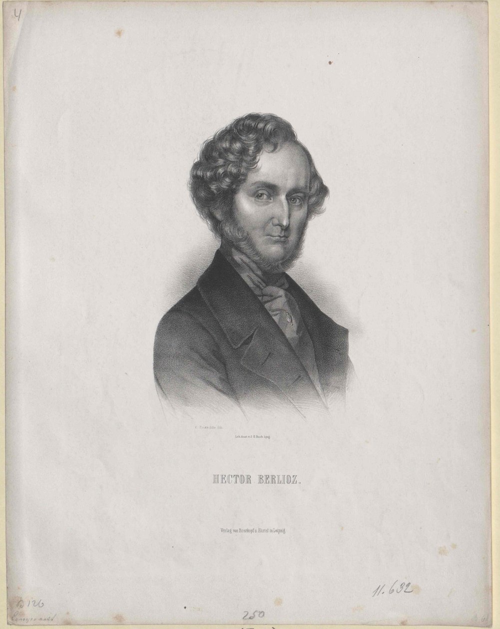 Hector Berlioz (impression) - Artist Unknown
