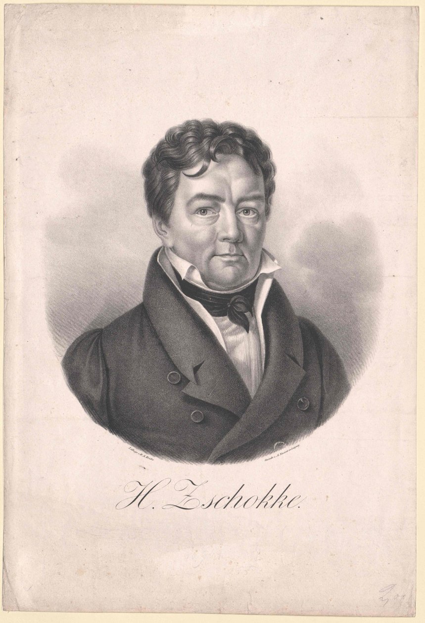 Heinrich Zschokke - Artist Unknown