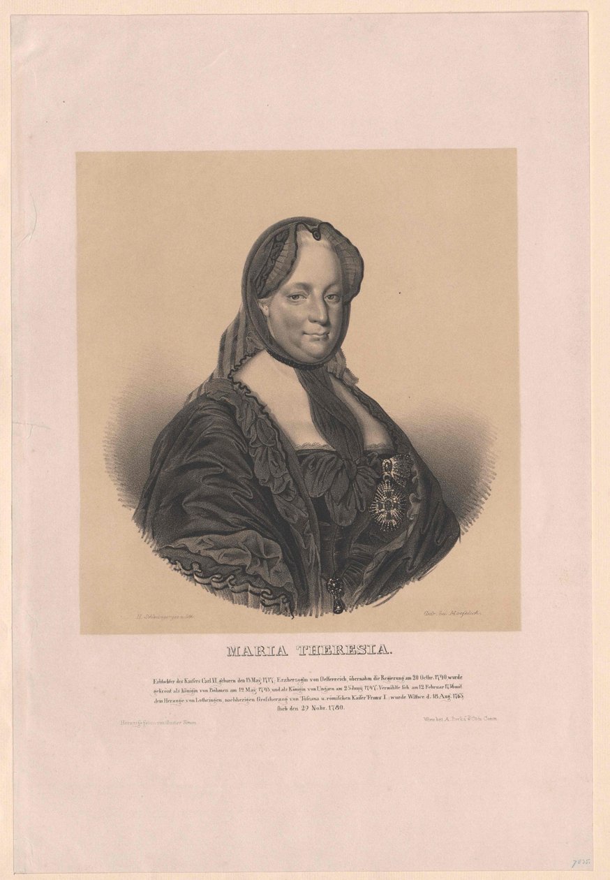 Impératrice romaine germanique Marie-Thérèse - Artist Unknown