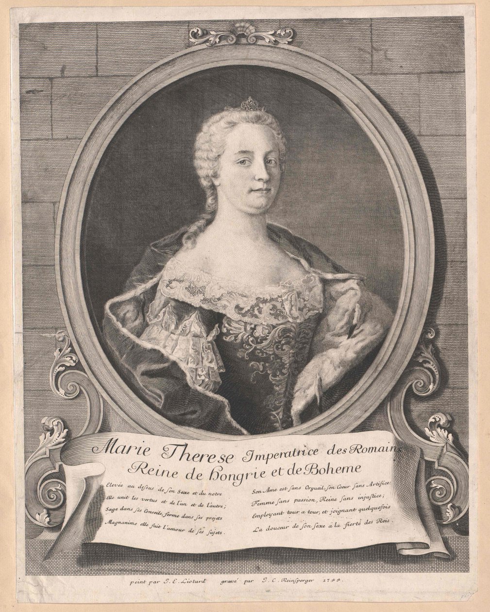 Sainte Impératrice romaine Marie-Thérèse - Artist Unknown