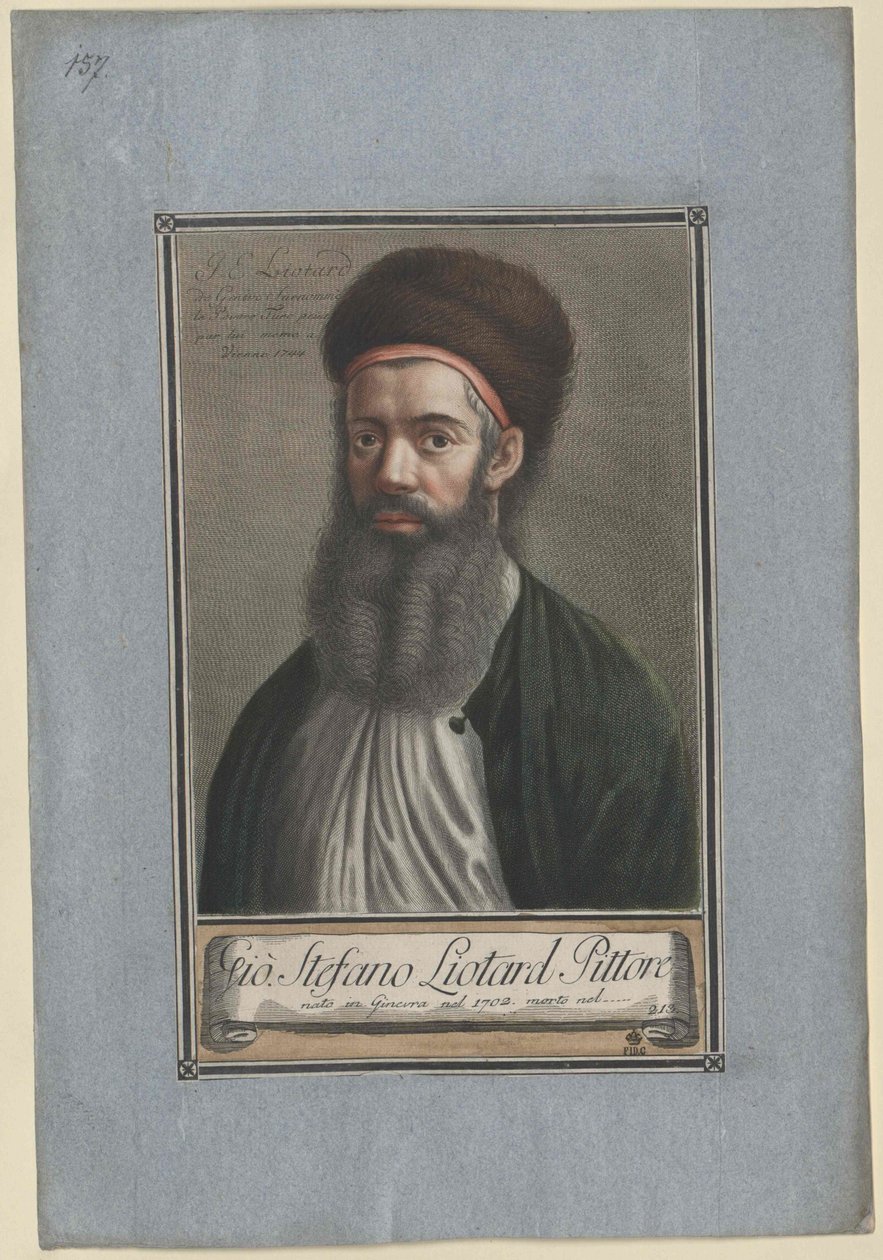 Jean Etienne Liotard (impression) - Artist Unknown