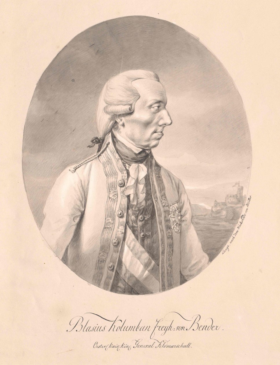 Johann Blaise Baron Bends - Artist Unknown