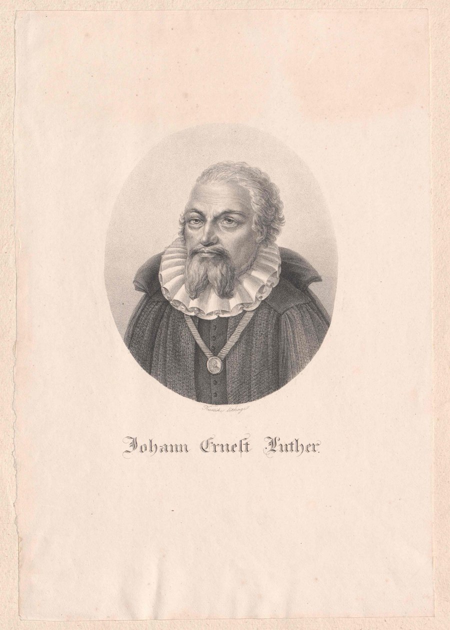 Johann Ernst Luther - Artist Unknown