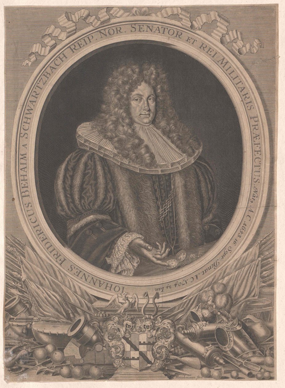 Johann Frederick Behaim de Schwarzbach - Artist Unknown