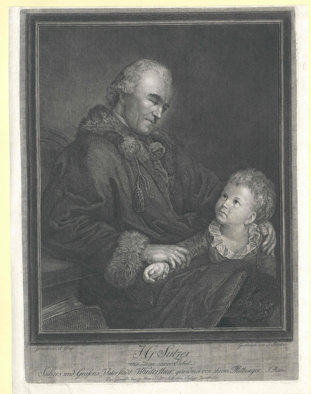 Johann Georg Sulzer - Artist Unknown