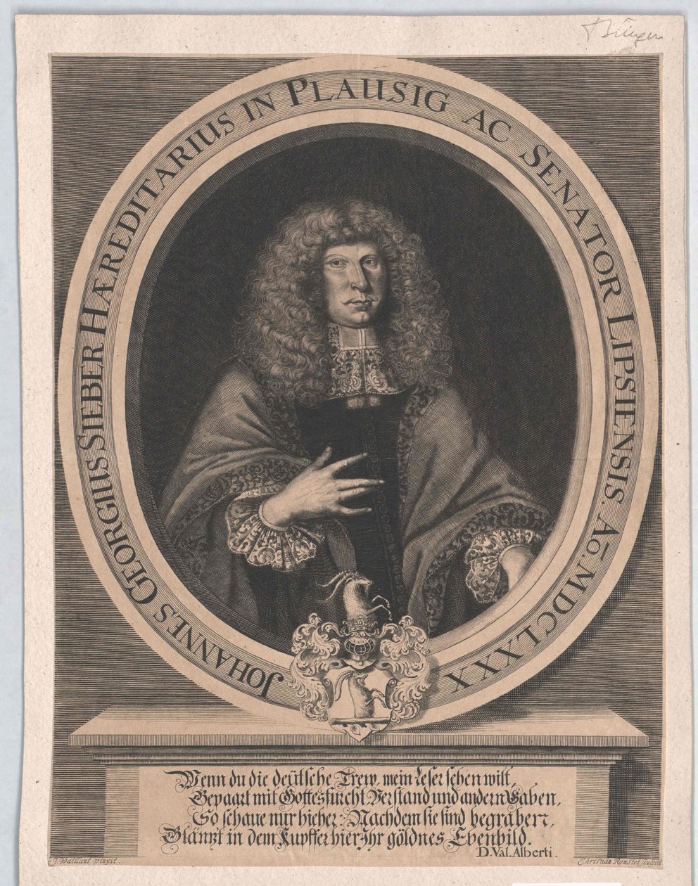 Monsieur Johann Georg Sifter - Artist Unknown