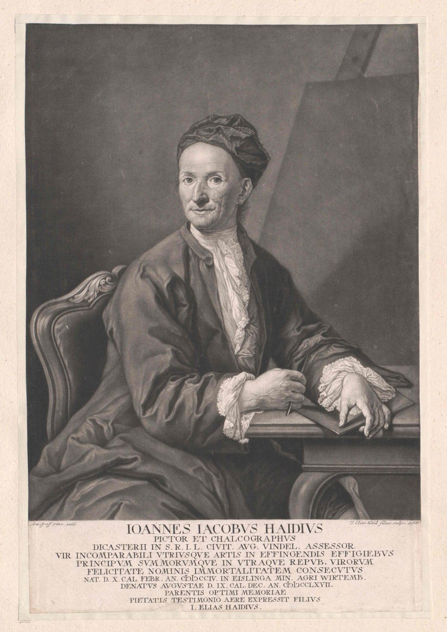 Johann Jakob Haid - Artist Unknown