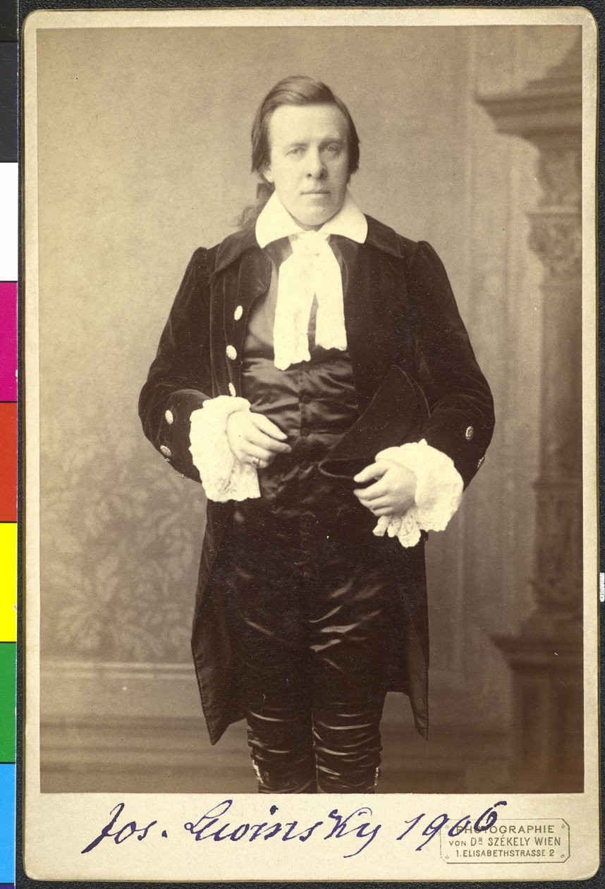 Joseph Lewinsky dans "Pitt und Fox" de Rudolf de Gottschall - Artist Unknown