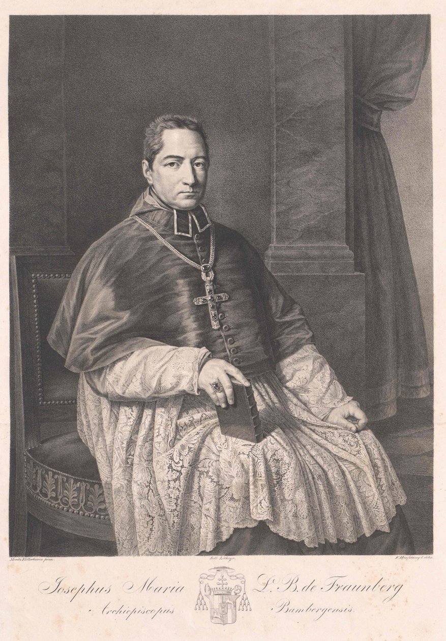 Joseph Maria Baron Fraunberg - Artist Unknown
