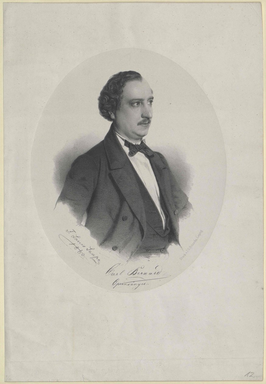 Charles Bernard - Artist Unknown