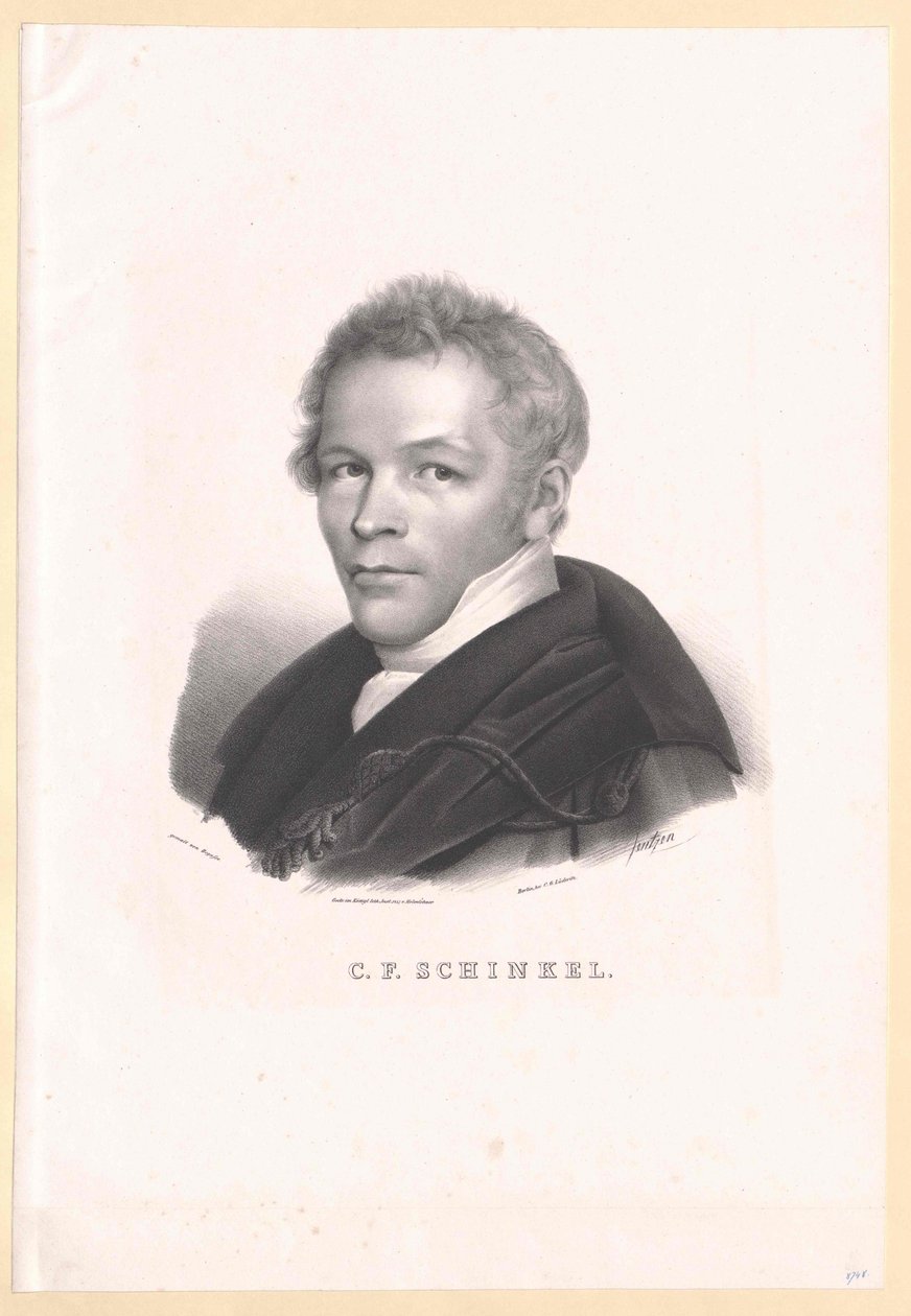 Karl Friedrich Schinkel - Artist Unknown