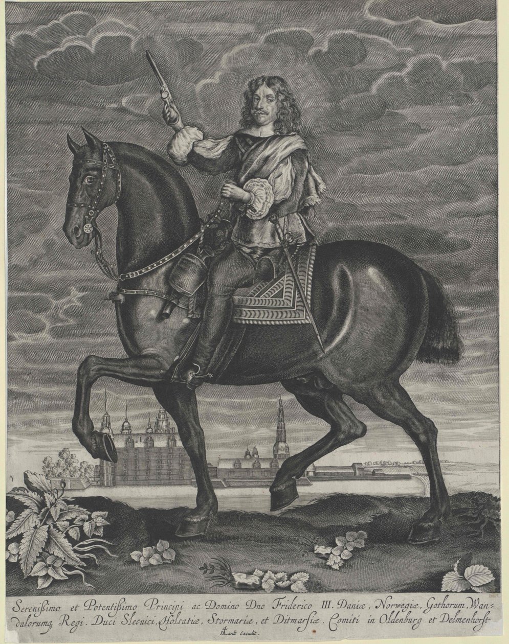 Roi du Danemark Frédéric III - Artist Unknown
