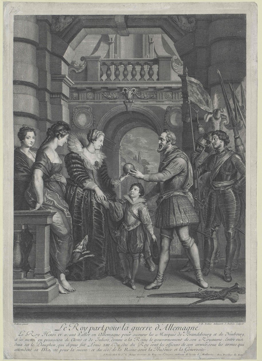 Roi de France Henri IV - Artist Unknown