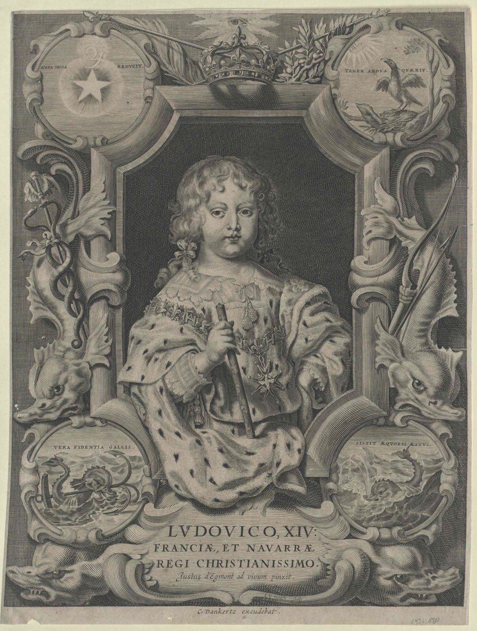 Roi de France Louis XIV - Artist Unknown